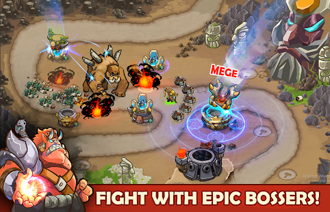 Screenshot 4 for King Of Defense Battle Frontier Merge TD 1.3.67 MOD (Unlimited gold + many gems)