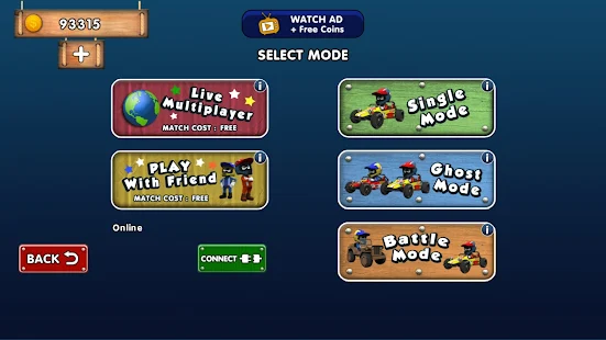 Screenshot 6 for Mini Racing Adventures v1.24.3 Unlimited Money