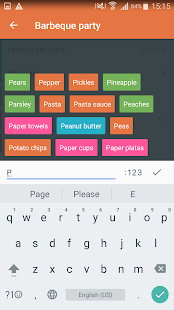 Screenshot 2 for Shopping List Buy Me a Pie Pro 3.5.28