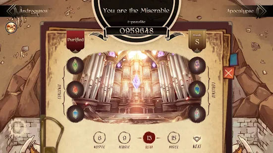 Screenshot 1 for Lanota Dynamic & Challenging Music Game 2.6.1 APK Full Unlocked