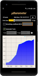Screenshot 4 for mu Barometer Pro 3.8.1 Paid