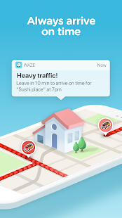 Screenshot 6 for Waze GPS Maps Traffic Alerts & Live Navigation 4.59.0.4