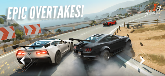 Screenshot 3 for Rebel Racing 25.00.18437 MOD APK Nitro Boost, Dumb AI