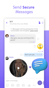 Screenshot 2 for Viber Safe Chats And Calls 16.4.7.6 MOD Patched/Unlocked Files