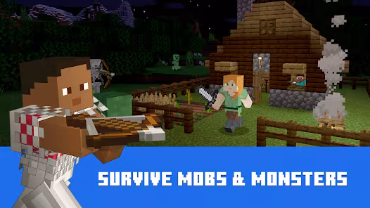 Screenshot 7 for Minecraft Pocket Edition 1.21.0.03 MOD APK Mega Menu, Unlocked
