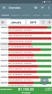 Screenshot 6 for My Budget Book 8.8.2 Paid