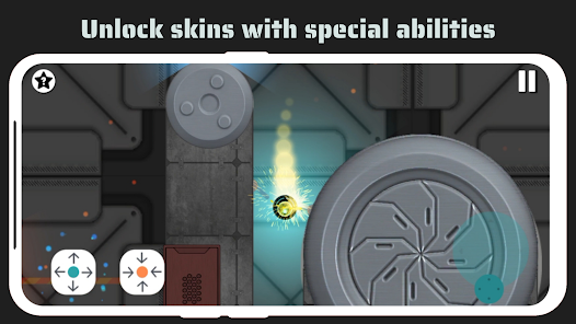 Screenshot 6 for OrbaDrone Robot Escape 2.30 MOD APK Menu, Drone View, Speed