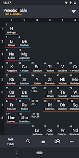 Screenshot 1 for Periodic Table 2019 PRO Chemistry 0.2.9 Paid