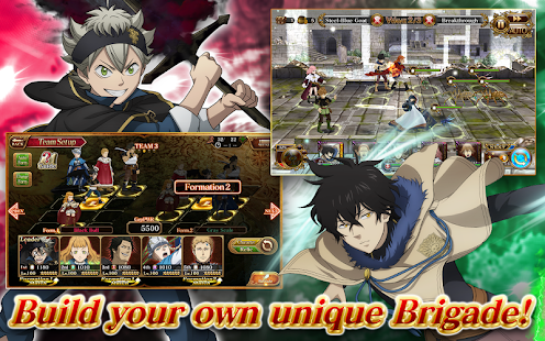 Screenshot 1 for Black Clover Phantom Knights 1.0.2 MOD (Auto win + No ads)
