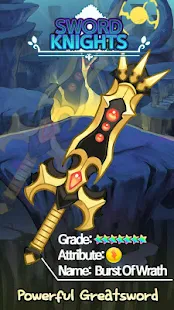 Screenshot 5 for Sword Knights Idle RPG 1.3.83 MOD (Unlimited Gold + Magic Stones + Experience)