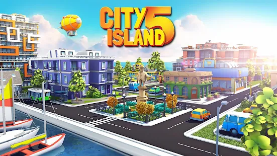 Screenshot 1 for City Island 5 Tycoon Building Simulation Offline 2.4.2  MOD (Unlimited Money)