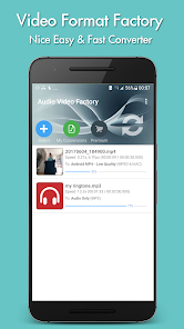 Screenshot 1 for Video Format Factory 5.58 MOD APK Premium Unlocked