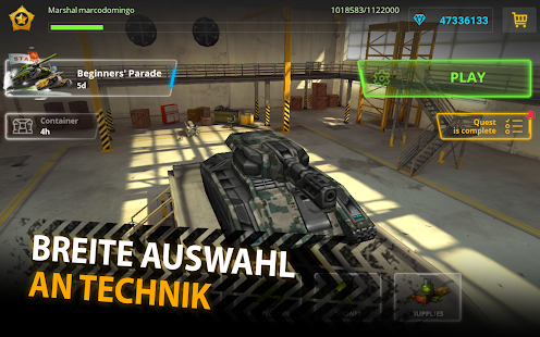 Screenshot 4 for Tanki Online Multiplayer Panzer Aktion 5.0 and up