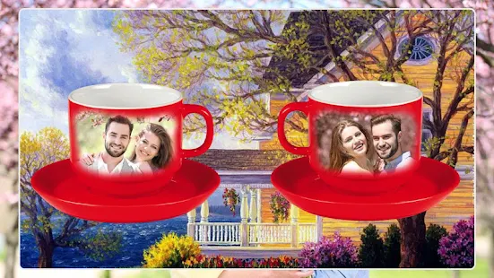 Screenshot 2 for Coffee Cup Dual Photo Frame 1.0.2 Ad Free