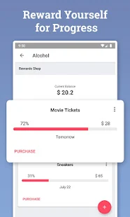 Screenshot 2 for Sobriety Counter Bad Habits Premium 2.0.2
