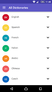 Screenshot 3 for WordReference.com Dictionaries 4.0.84 MOD APK Premium Unlocked