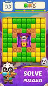 Screenshot 4 for Cube Blast Journey Toon Toy 5.90.5068 Mod APK