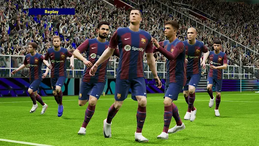 Screenshot 6 for eFootball PES 2024 8.1.0 MOD APK Mega Hit, Accuracy Angle Goal