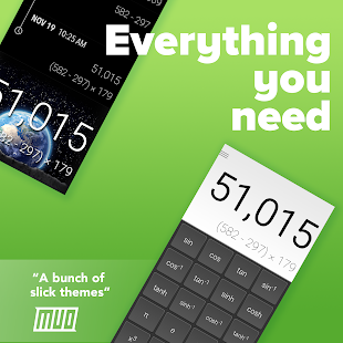 Screenshot 2 for Stylish Calculator Free CALCU Premium 3.9.1 Mod