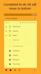 Screenshot 4 for WeNote Color Notes, To-do, Reminders & Calendar Premium 2.12