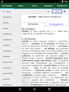 Screenshot 5 for Tabula Dictionnaire latin 2.7 Paid