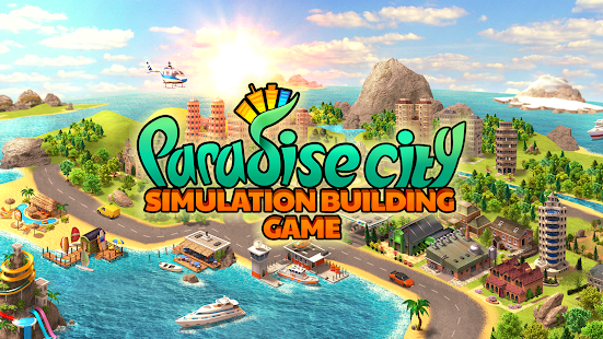 Screenshot 1 for Paradise City Building Sim Game 2.4.10 MOD Unlimited Money