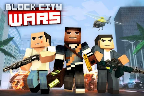 Screenshot 1 for Block City Wars 4.3.3 APK + MOD + Data