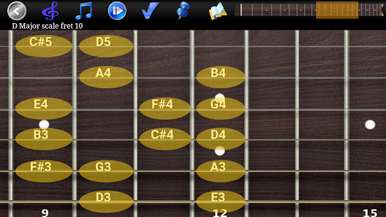 Screenshot 2 for Guitar Scales & Chords Pro 108 Paid