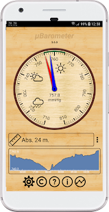 Screenshot 3 for mu Barometer Pro 3.8.1 Paid