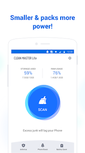 Screenshot 1 for Clean Master Lite For Low End Phones 3.1.1 [Ad-Free]