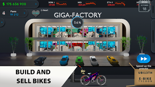 Screenshot 5 for E-Bike Tycoon MOD APK 3.9 Unlimited Money