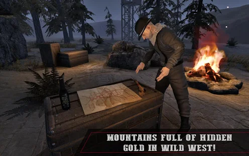 Screenshot 2 for West Mafia Redemption Gold Hunter FPS Shooter 1.1.2 MOD APK