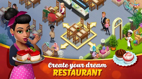 Screenshot 3 for Tasty Town Cooking & Restaurant Game 1.17.25 MOD Money/Quick Cooking