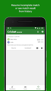 Screenshot 4 for Cricket Scorer 3.1.0 MOD APK Premium Unlocked