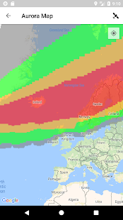Screenshot 1 for My Aurora Forecast Pro Aurora Borealis Alerts 2.0.9 Paid