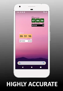 Screenshot 1 for World Clock Widget 1.10 Paid
