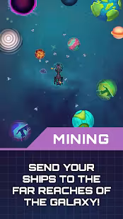 Screenshot 1 for Idle Planet Miner 1.3.13 MOD (Unlimited Money)