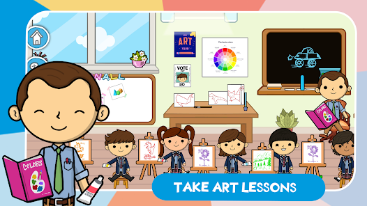 Screenshot 6 for Lilas World My School Games Mod APK 1.0.7 Unlocked