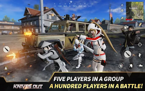 Screenshot 7 for Knives Out-No rules, just fight! 1.262.479193 MOD Auto Aim/Wall Hack