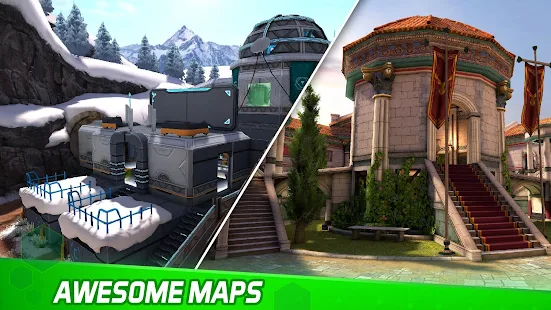 Screenshot 2 for MaskGun Multiplayer FPS Free Shooting Game 2.600