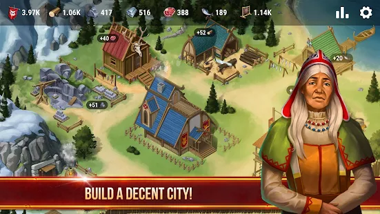 Screenshot 3 for Vikings Odyssey 1.1.3 MOD APK Unlimited Money