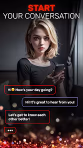 Screenshot 2 for Mila Easy Talks Mod APK 1.158 Remove ads Unlocked Premium