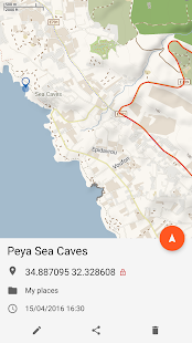 Screenshot 4 for Trekarta offline maps for outdoor activities 2021.04 Paid
