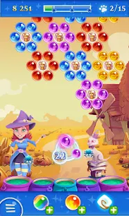 Screenshot 6 for Bubble Witch 2 Saga 1.113.0 MOD (Boosters + Lives + Moves)