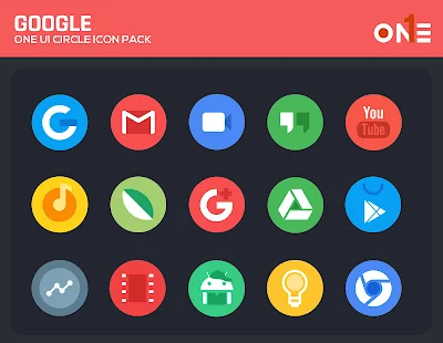 Screenshot 1 for OneUI Circle Icon Pack 3.6 Patched