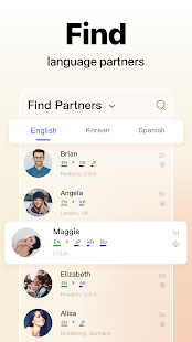Screenshot 3 for HelloTalk Learn Languages v4.4.1 APK MOD VIP Unlocked