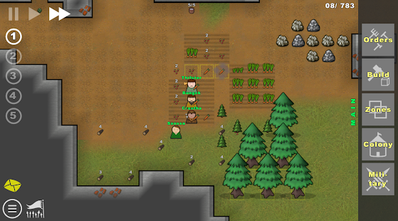 Screenshot 5 for Going Deeper! Colony Sim 0.4.5b MOD APK Unlocked Sanbox