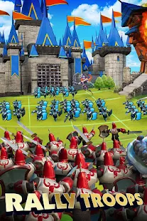 Screenshot 2 for Lords Mobile Battle of the empires Strategy RPG 1.74 APK + MOD + Data