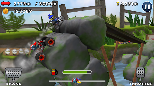 Screenshot 1 for Mini Racing Adventures 1.28.4 MOD APK Money