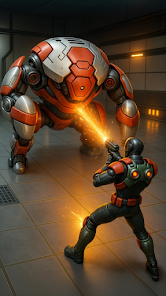 Screenshot 1 for Space Quest Alien Invasion Mod APK 2.4.10 Mod Menu God Mode
